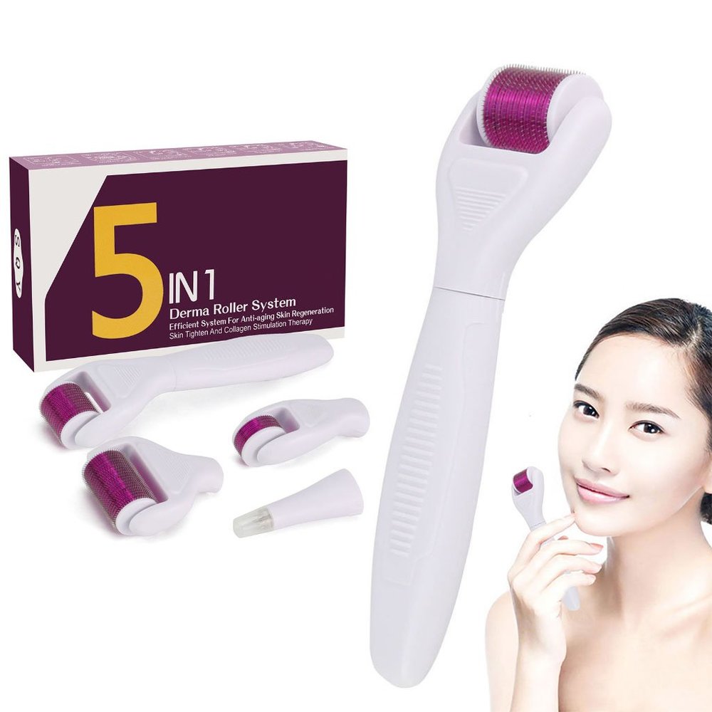 5 in 1 Derma Roller Kit Micro needle Facial Care
